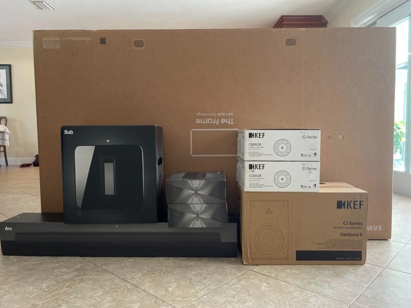 Sonos and Samsung Theater Package